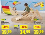 Holz-Balancewippe Angebote von Lupilu bei Lidl Castrop-Rauxel für 34,99 €