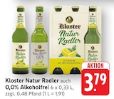 Natur Radler Angebote von Kloster bei EDEKA Schlüchtern für 3,79 €
