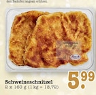 Schweineschnitzel Angebote bei E center Karlsruhe für 5,99 €