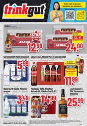 Aktueller Trinkgut Discounter Prospekt in Neckarsteinach und Umgebung, "Aktuelle Angebote" mit 8 Seiten, 20.04.2026 - 25.04.2026