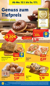 Brot im Lidl Prospekt "LIDL LOHNT SICH" mit 66 Seiten (Wuppertal)