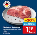 Aktuelles Wade vom Jungbullen Angebot bei Netto Marken-Discount in Mainz ab 1,19 €