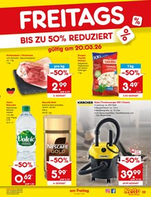 Staubsauger im Netto Marken-Discount Prospekt "Aktuelle Angebote" mit 64 Seiten (Stuttgart)