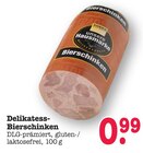 Aktuelles Delikatess-Bierschinken Angebot bei E center in Karlsruhe ab 0,99 €