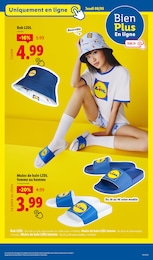 Prix et réduction Mules Femme dans le prospectus Lidl en cours Offre Mules Femme dans le catalogue Lidl du moment à la page 43
