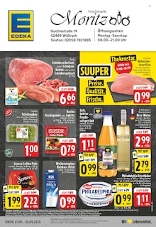Aktueller EDEKA Prospekt für Wülfrath und Ungebung, Seiten zum blättern EDEKA Prospekt Aktuelle Angebote mit Seiten in Wülfrath und Umgebung