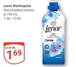 Aktuelles Weichspüler Angebot bei GLOBUS in Duisburg ab 1,69 €
