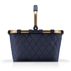EINKAUFSKORB Carrybag frame rhombus midnight gold 22 L im XXXLutz Möbelhäuser Prospekt EINKAUFSKORB Carrybag frame rhombus midnight gold 22 L von Reisenthel im aktuellen XXXLutz Möbelhäuser Prospekt für 55,96 €