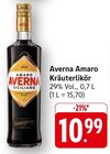 Amaro Kräuterlikör Angebote von Averna bei EDEKA Maintal für 10,99 €