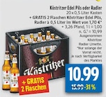Edel Pils oder Radler im Angebot bei diska in Schneeberg Edel Pils oder Radler Angebote von Köstritzer bei diska Schneeberg für 10,99 €