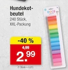 Hundekotbeutel von Dogs Collection für 2,99 € bei Zimmermann im Angebot Hundekotbeutel von Dogs Collection im aktuellen Zimmermann Prospekt