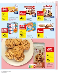 Offre Nutella dans le catalogue Carrefour du moment à la page 25