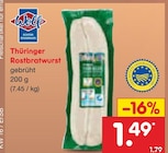 Thüringer Rostbratwurst von Wolf für 1,49 € bei Netto Marken-Discount im Angebot Thüringer Rostbratwurst von Wolf im aktuellen Netto Marken-Discount Prospekt