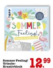 E center Sinzheim - Sommer Feeling! Urlaubs-Kreativblock Angebot im Prospekt Sommer Feeling! Urlaubs-Kreativblock bei E center im Sinzheim Prospekt für 12,99 €