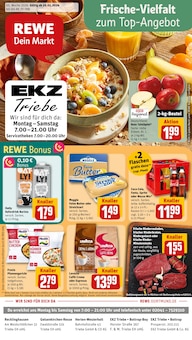Braten im aktuellen REWE Prospekt (Bottrop) Braten im REWE Prospekt "Dein Markt" mit 27 Seiten (Bottrop)