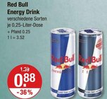 Aktuelles Energy Drink Angebot bei V-Markt in Regensburg ab 0,88 €
