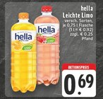 Leichte Limo Orange im Angebot bei E center in Solingen Leichte Limo Orange Angebote von hella bei E center Solingen für 0,69 €