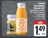 Der Smoothie, Shot oder Saft Angebote von innocent bei EDEKA Bautzen für 1,49 €