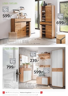 Garderobe Angebot im XXXLutz Prospekt, gültig von 19.09.2026 bis 02.10.2026 Garderobe Angebot im aktuellen XXXLutz Prospekt auf Seite 22