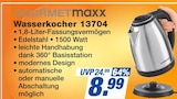Wasserkocher 13704 im Angebot bei famila Nordost in Falkensee Wasserkocher 13704 Angebote von GOURMETmaxx bei famila Nordost Falkensee für 8,99 €