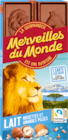 TABLETTES DE CHOCOLAT AU LAIT ET NOISETTES ET AMANDES MERVEILLES DU MONDE - MERVEILLES DU MONDE en promo chez Auchan Hypermarché Nice à 2,95 €