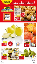 Catalogue Supermarchés Lidl en cours à Chartainvilliers et alentours, "Lidl, le vrai repère contre l'inflation", 1 page, 27/09/2023 - 03/10/2023