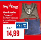 Handtasche "Canvas" Angebote von Tony Brown by Stolz bei Kaufhaus Stolz Wismar für 14,99 €