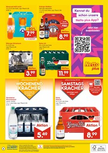 Wasser im Netto Marken-Discount Prospekt "DER ORT, AN DEM DU IMMER AUSGEZEICHNETE PREISE FINDEST." mit 2 Seiten (Mönchengladbach)