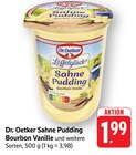 Sahne Pudding Bourbon Vanille Angebote von Dr. Oetker bei E center Fellbach für 1,99 €