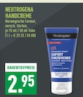 Handcreme Norwegische Formel bei Marktkauf im Hemer Prospekt für 2,95 €