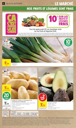 Prix et réduction Avocat dans le prospectus Intermarché Super en cours Offre Avocat dans le catalogue Intermarché Super du moment à la page 4