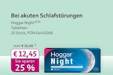 mea - meine apotheke - Hoggar Night Angebot im Prospekt Hoggar Night bei mea - meine apotheke im Prospekt "" für 12,45 €
