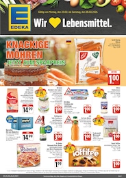 EDEKA Prospekt "Wir lieben Lebensmittel!" für Burgwindheim, 4 Seiten, 23.02.2026 - 28.02.2026