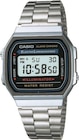 Casio  Armbanduhr A168WA-1YES (B x H) 36.30 mm x 38.60 mm Silber Gehäusematerial=Kunstharz Material (Armband)=Edelstahl Angebote bei Thalia Hamm für 33,99 €