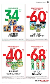 Promos Gâteau dans le catalogue "-60% DE REMISE IMMÉDIATE SUR LE 2ÈME" de Intermarché Super Gâteau en promo dans le catalogue Intermarché Super à la page 3