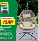 Hängesessel „Kira“ im Angebot bei toom Baumarkt in Karlsruhe Hängesessel „Kira“ Angebote bei toom Baumarkt Karlsruhe für 129,99 €