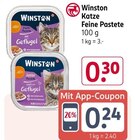 Katze Feine Pastete Angebote von Winston bei Rossmann Dülmen für 0,24 €