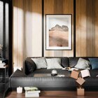 Panneau décoratif à lamelles Python en MDF(m) imitation chêne fond noir 275 x 60 cm - Castorama Panneau décoratif à lamelles Python en MDF(m) imitation chêne fond noir 275 x 60 cm à 79,90 € dans le catalogue Castorama