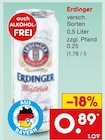 Erdinger im Netto Marken-Discount Prospekt Erdinger von im aktuellen Netto Marken-Discount Prospekt für 0,89 €