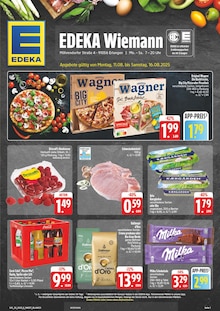 Milka im EDEKA Prospekt "Wir lieben Lebensmittel!" mit 52 Seiten (Erlangen)
