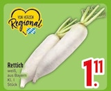 Rettich Angebote von Von Herzen Regional bei EDEKA Friedrichshafen für 1,11 €