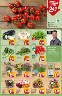 Blumen im REWE Prospekt "Dein Markt" mit 28 Seiten (Wiesbaden)