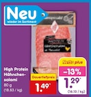 High Protein Hähnchensalami Angebote bei Netto Marken-Discount Baden-Baden für 1,29 €