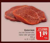 Rindersteaks im Angebot bei Marktkauf in Coburg Rindersteaks Angebote bei Marktkauf Coburg für 1,89 €