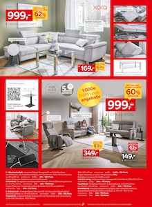 Sofa im aktuellen XXXLutz Prospekt (Hildesheim) Sofa im XXXLutz Prospekt "PRIMETIME" mit 20 Seiten (Hildesheim)