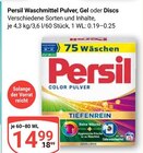Waschmittel Pulver im Angebot bei GLOBUS in Jena Waschmittel Pulver Angebote von Persil bei GLOBUS Jena für 14,99 €