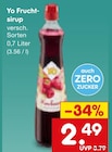 Frucht-sirup im Angebot bei Netto Marken-Discount in Leverkusen Frucht-sirup Angebote von Yo bei Netto Marken-Discount Leverkusen für 2,49 €