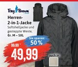 Herren 2-in-1-Jacke Angebote von Tony Brown bei Kaufhaus Stolz Schwerin für 49,99 €