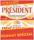 Le beurre gastronomique - PRESIDENT dans le catalogue Supermarchés Match