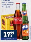 Aktuelles Coca-Cola Angebot bei Getränkewelt in Hilden ab 17,99 €
